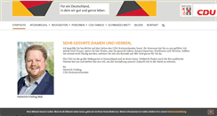 Desktop Screenshot of cdu-kreis-soest.de